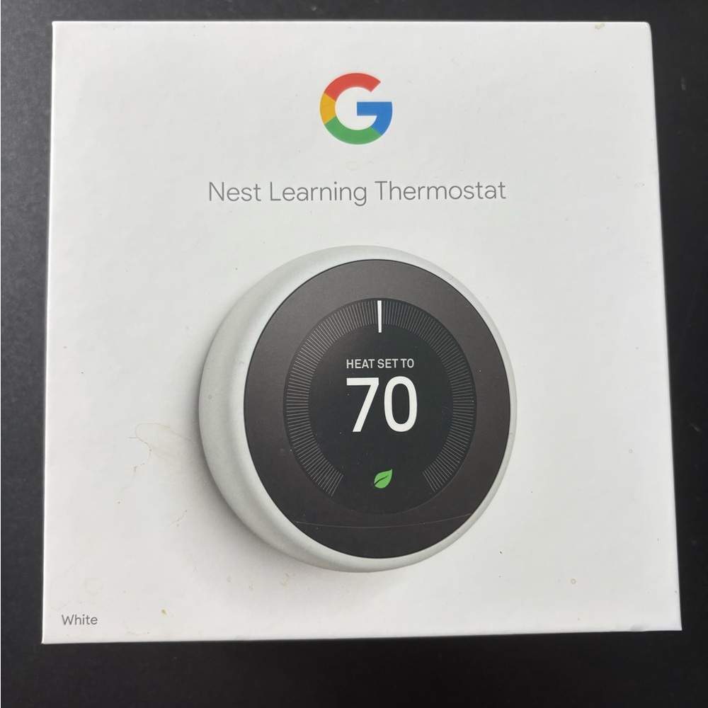 Google Nest Thermostat - White